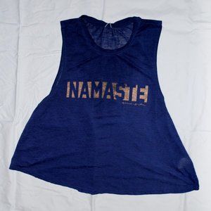 Spiritual Gangster Namaste Crop Tank